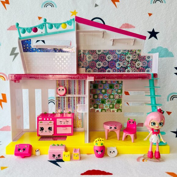 Shopkins Sparkle Hill Happy Home - Complete - Picture 1 of 7